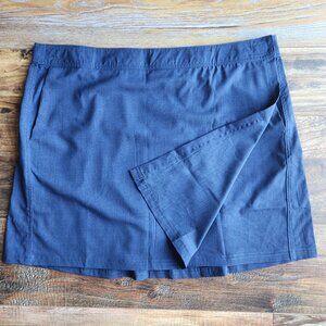 NWT Ripskirt Hawaii Length 1 Beach Cover-Up Mini Wrap Skirt Pocket Navy